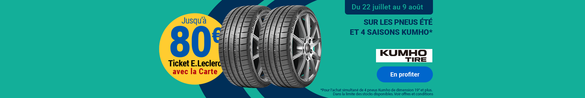 Offre Kumho